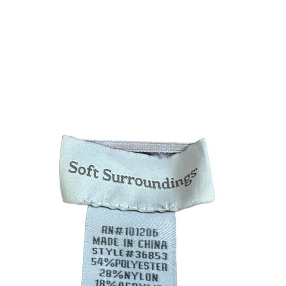 Soft surroundings purple cardigan PM - Picture 4 of 5